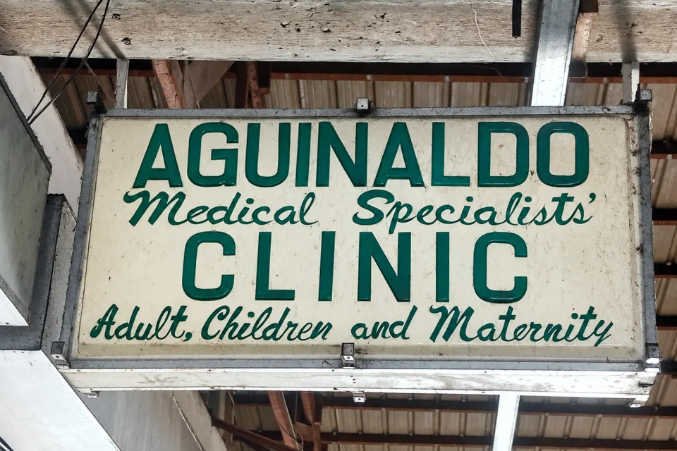 Aguinaldo Medical Specialists Clinic sign